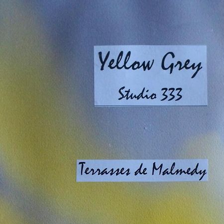 Les Terrasses De Malmedy Studio 333 Yellow Grey Kültér fotó